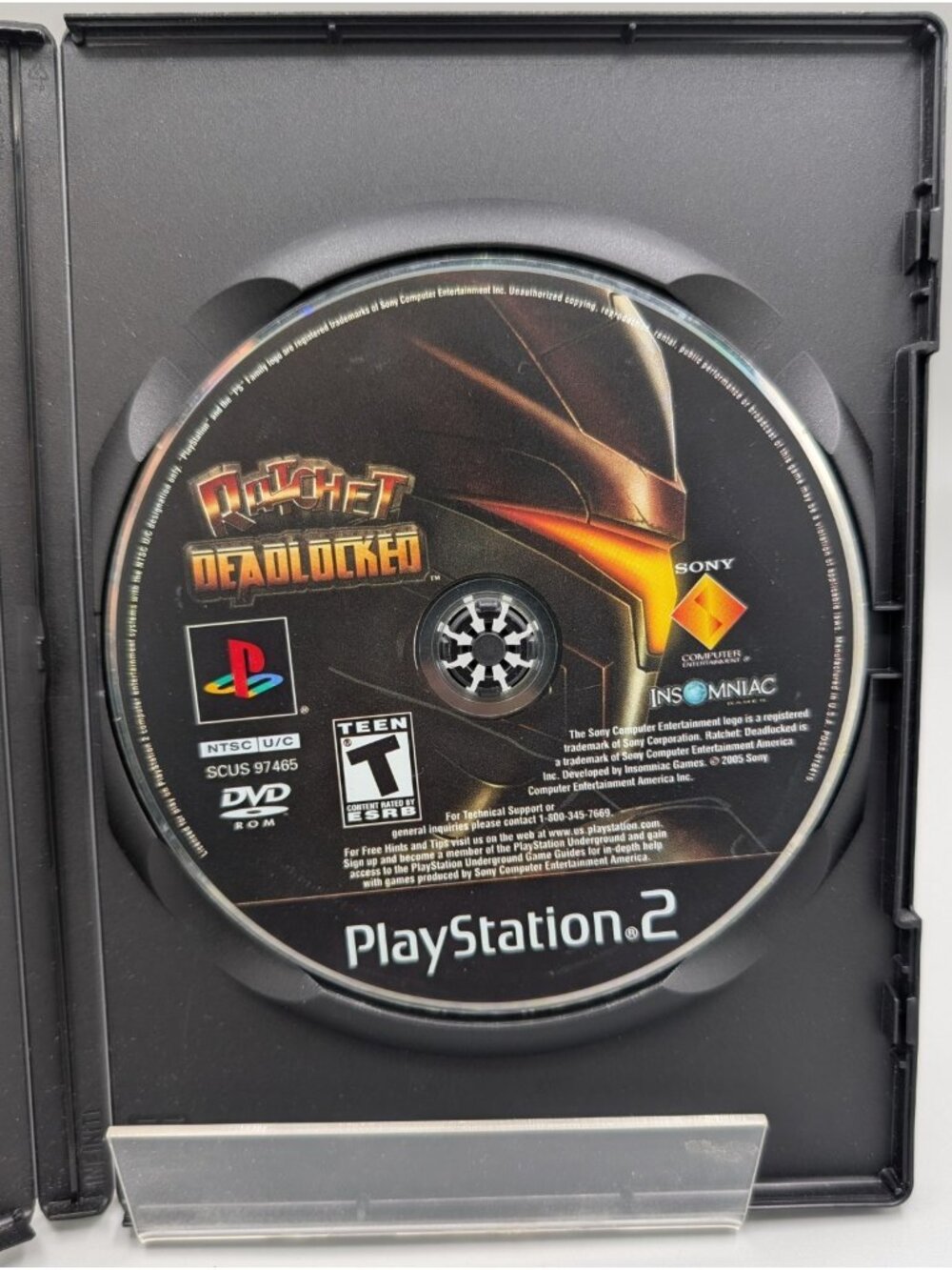 Ratchet Deadlocked Sony PlayStation 2 PS2 Disc Only Tested